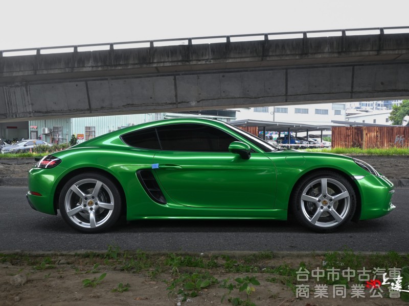2016 Porsche 718 Cayman 2.0T 綠色