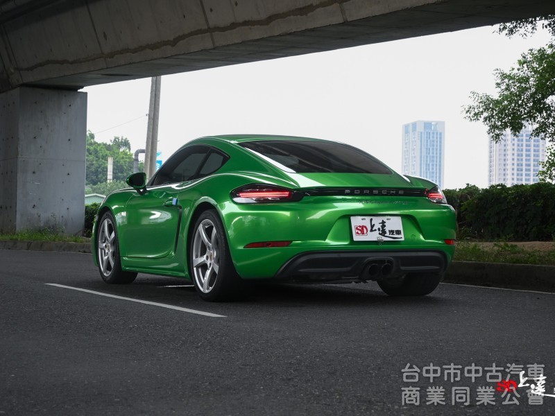 2016 Porsche 718 Cayman 2.0T 綠色
