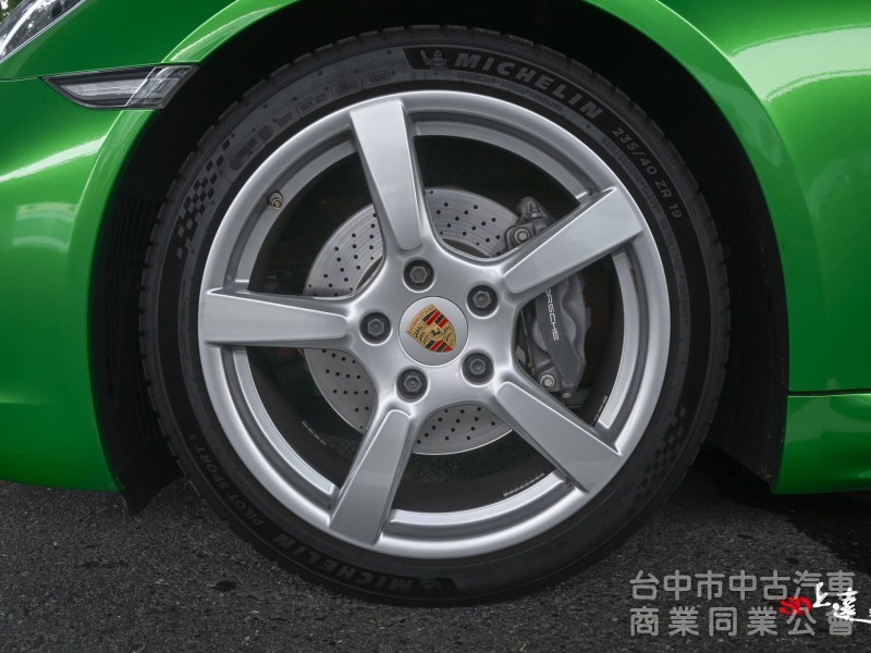 2016 Porsche 718 Cayman 2.0T 綠色
