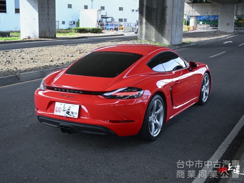 2016 Porsche 718 Cayman 2.0T 綠色