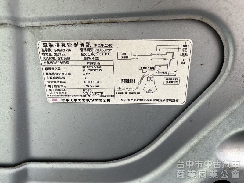 2018年 ZINGER 2.4 好開耐操空間大 可變客貨車