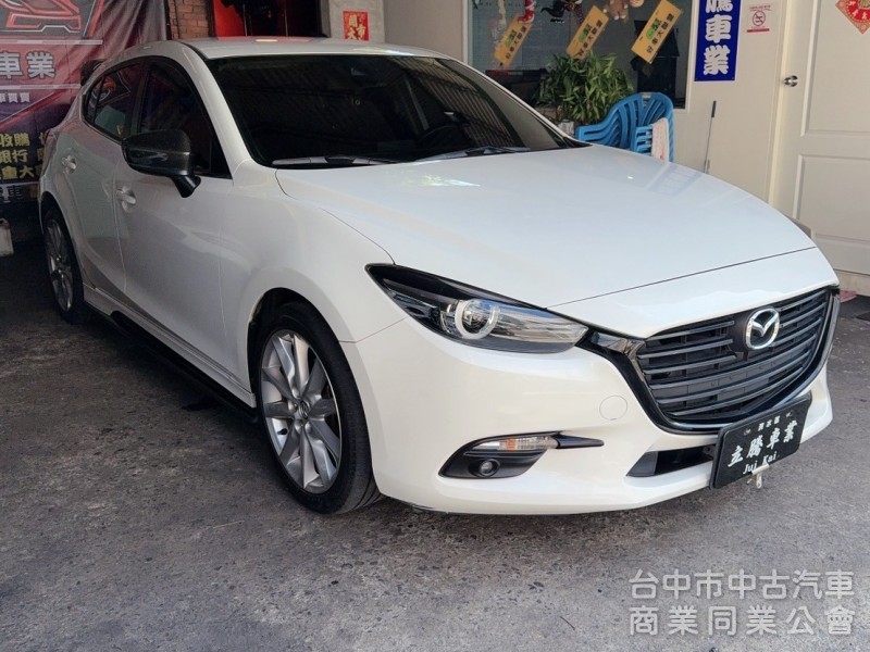 2016 MAZDA3 HUD 原版認證 盲點 LED頭燈 導航 免鑰匙