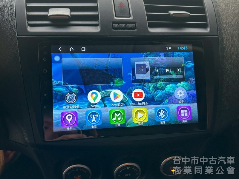 2013 MAZDA3 2.0 原版件 免鑰匙 天窗頂級款 雙區恆溫 安卓機