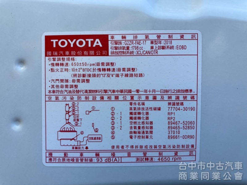 2018年 豐田 TOYOTA SIENTA 1.8 七人座