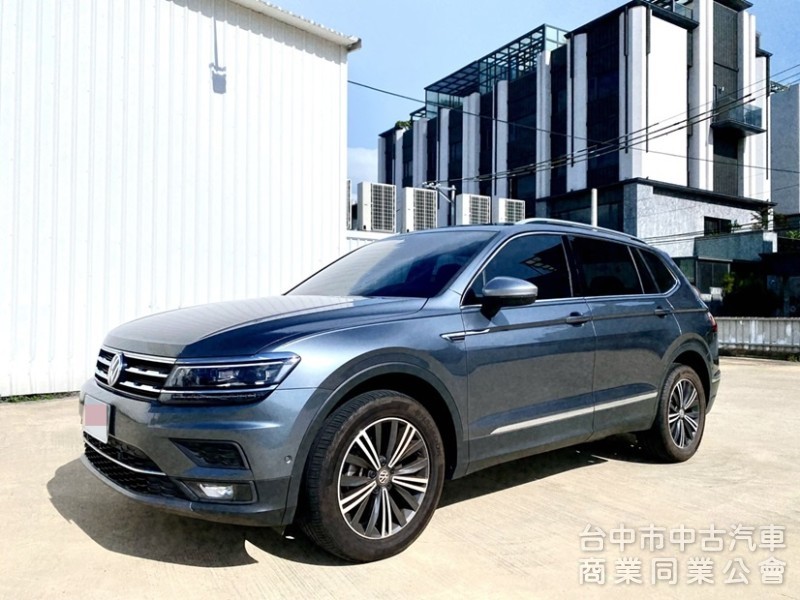 2021 Tiguan Allspace 5+2 SUV 超低里程 僅跑1萬 原廠保固中 IQ.DRIVE全套智能駕駛