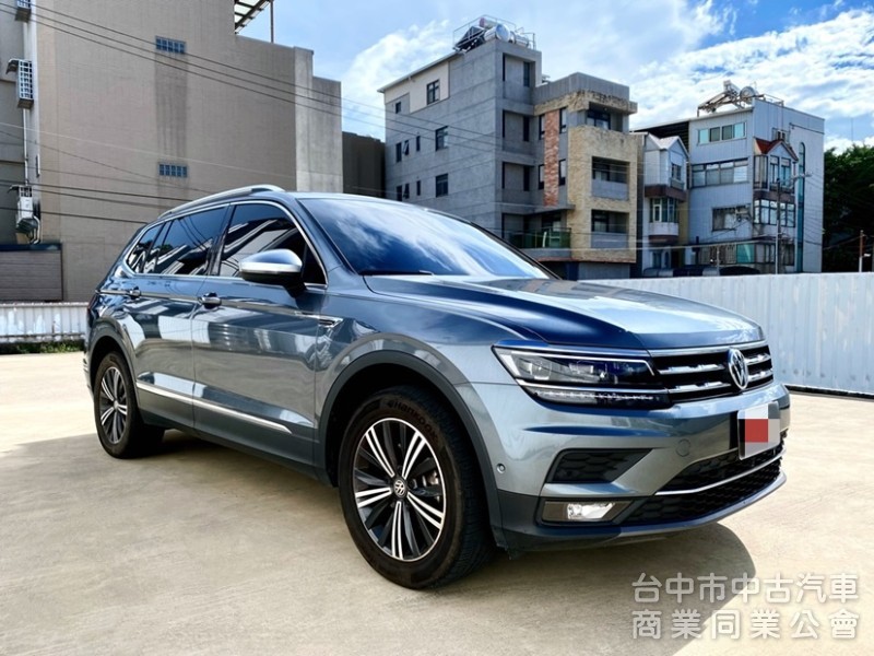 2021 Tiguan Allspace 5+2 SUV 超低里程 僅跑1萬 原廠保固中 IQ.DRIVE全套智能駕駛