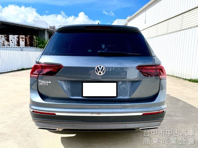 2021 Tiguan Allspace 5+2 SUV 超低里程 僅跑1萬 原廠保固中 IQ.DRIVE全套智能駕駛