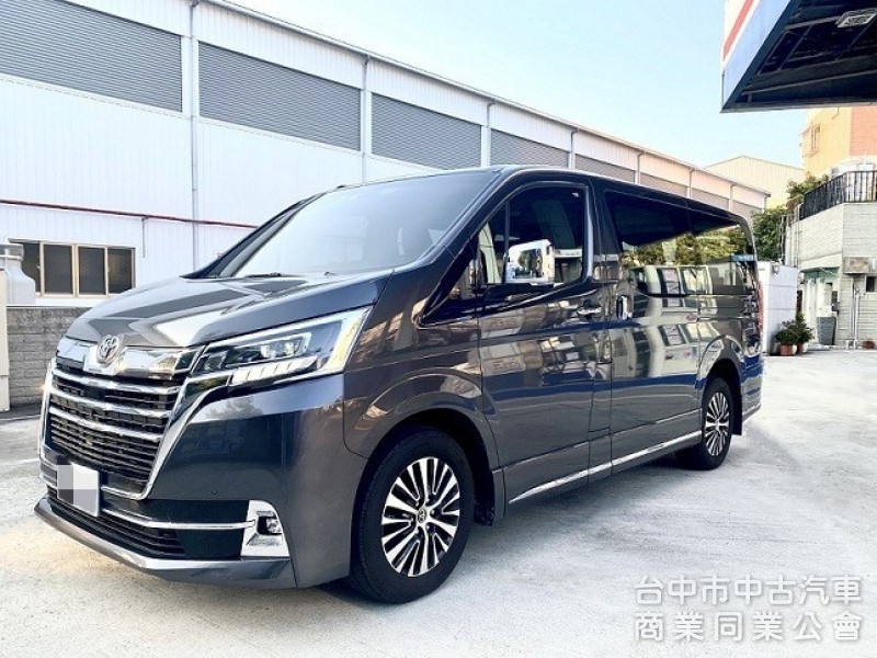 2023 Granvia 9人座旗艦版 長軸Alphard 市場超低里程 僅跑五千 完全新車車況 原廠保固中！