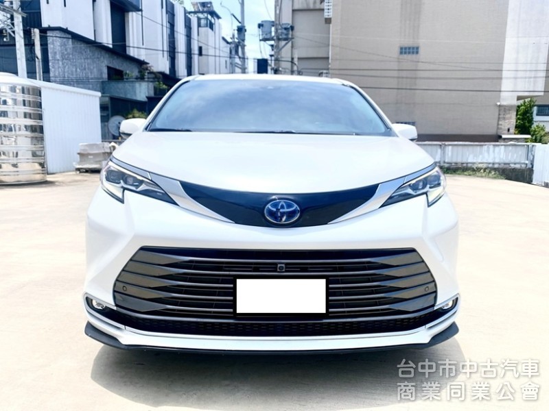 和泰總代理 全新第四代 SIENNA Hybrid 鉑金版 冷熱通風座椅 HUD抬頭顯示 全速域自動跟車