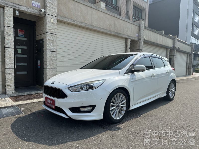 2017 Ford Focus 5D EciBoost 1.5L 運動版 原鈑件 原廠保養 實跑6萬6