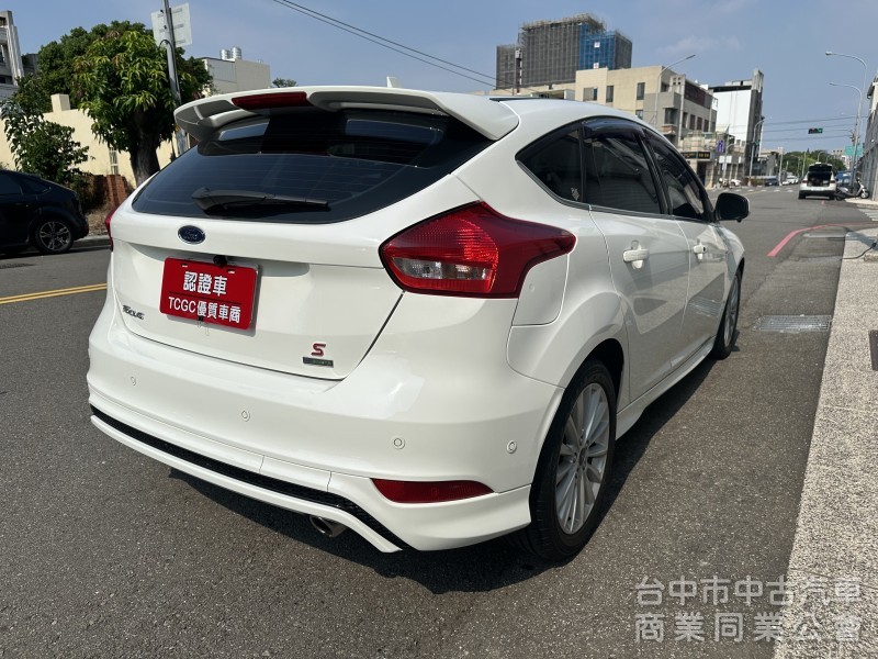 2017 Ford Focus 5D EciBoost 1.5L 運動版 原鈑件 原廠保養 實跑6萬6