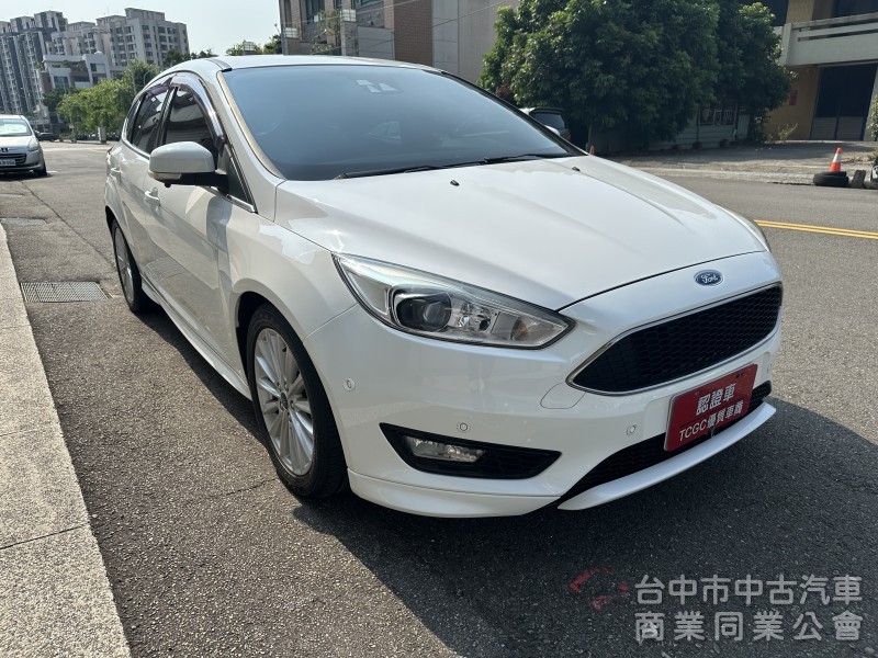 2017 Ford Focus 5D EciBoost 1.5L 運動版 原鈑件 原廠保養 實跑6萬6
