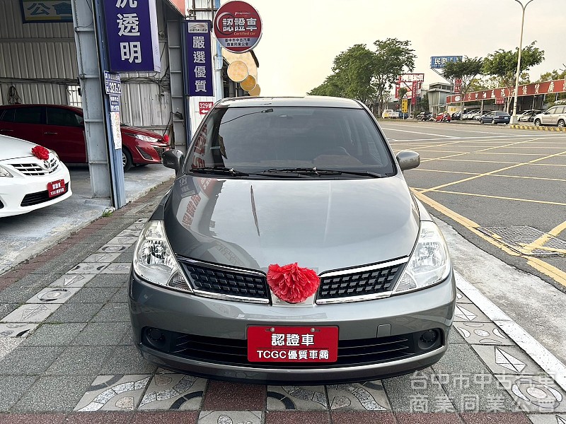 TIIDA 5門掀背車 里程只跑4.7萬 保証實車實價在店 認証車 可全額貸款
